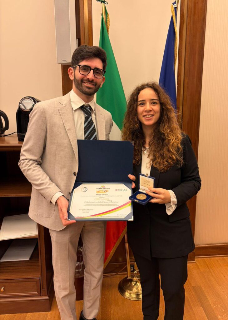 Angela D'Errico e Luca Pontrelli al Senato della Repubblica