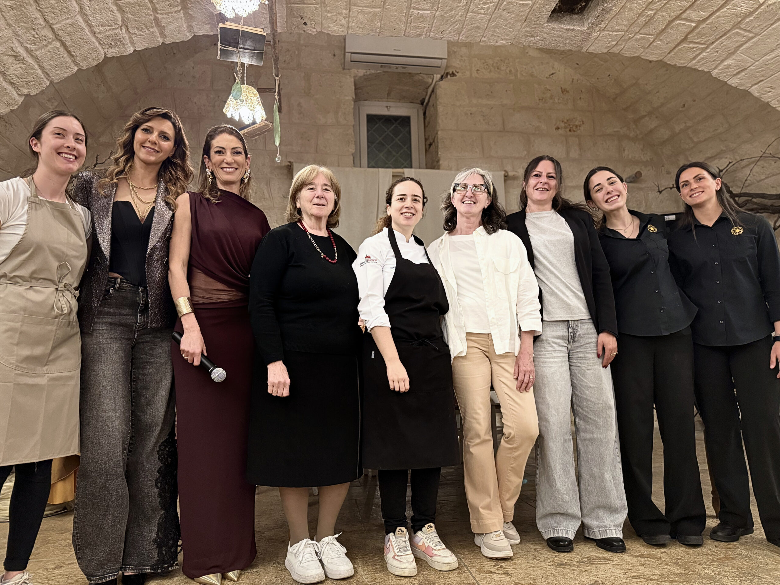 serata di Femminile Plurale che celebra la mamma con le sue ricette e tutte le donne del Casale Pontrelli